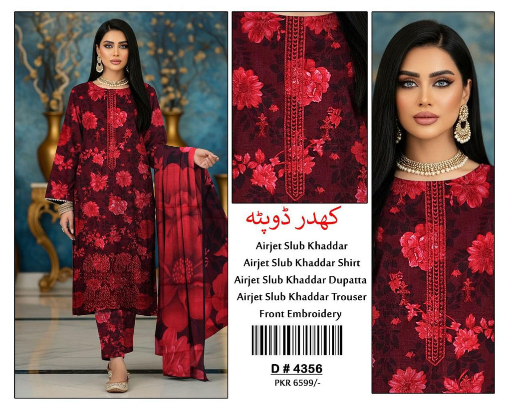 3 PC KHADDAR SUIT