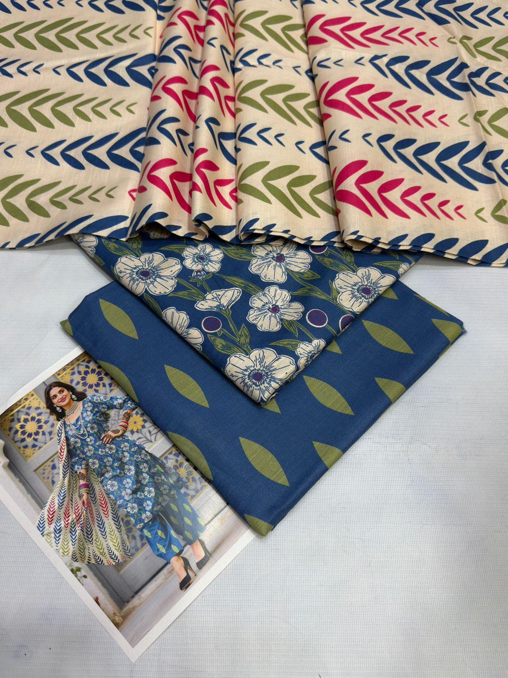 3 PC KHADDAR AIRJET PREMIUM Suit