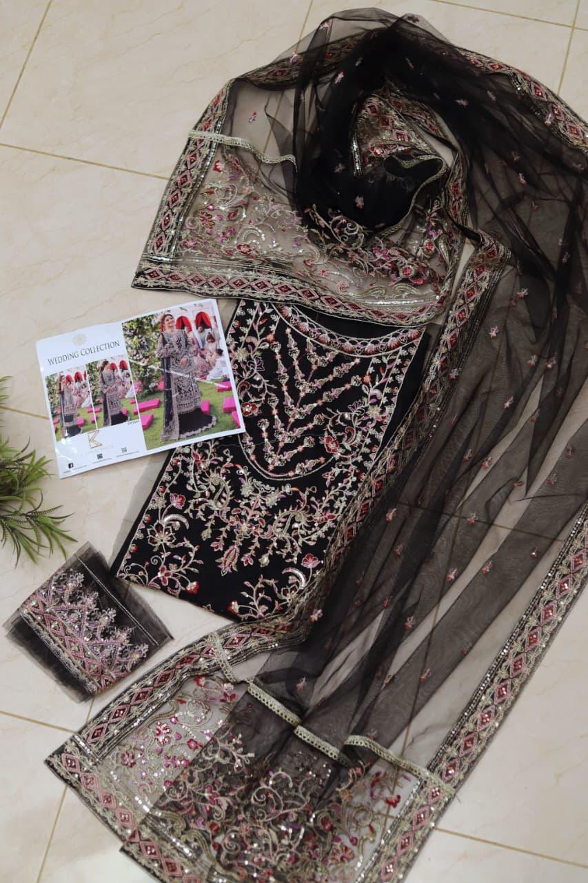 3 PC NET HEAVY EMB FUNCTION WEAR ARTICLE