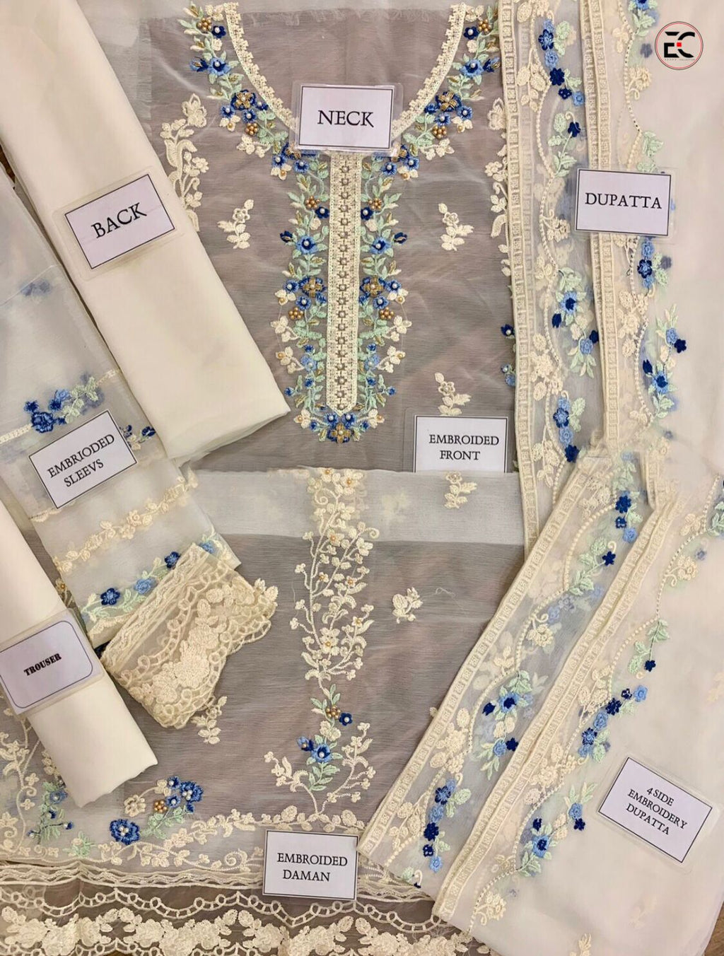 3 PC CHIFFON ELEGENT ARTICLE