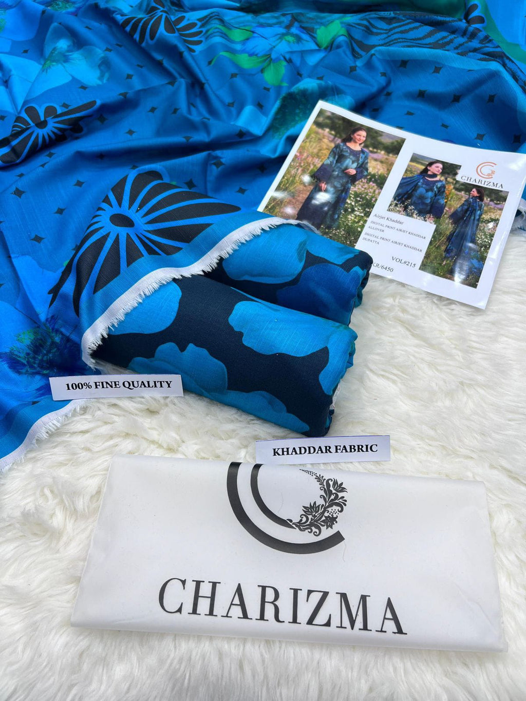 3 PC KHADDAR PRINTED SUIT