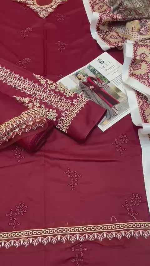 3pc DHANAK with WOOL SHAWL SUIT