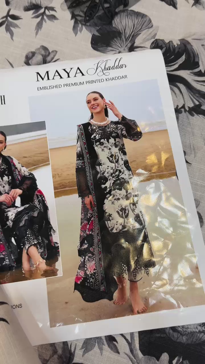 3 PC KHADDAR FINE QUALITY SUIT